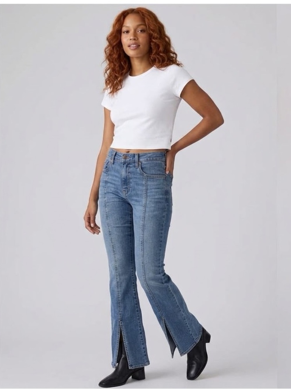 Levi's Women's 726 Split-Hem Flare Jeans